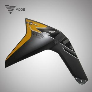 Пластик бака Лівий для Voge 300 Rally Сіро-жовтий [341150181-0012] 100717 фото