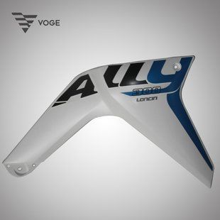 Пластик бака Правий для Voge 300 Rally Білий [341170184-0011] 100720 фото